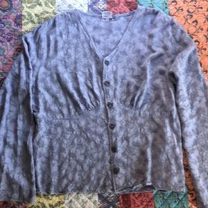 CP Shades rayon brocade blouse